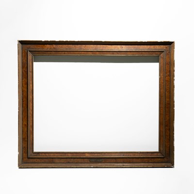 Lot 29 - Large Rectangular Faux-Burlwood Frame