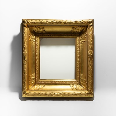 Lot 44 - Square Giltwood Frame with Deep Moulded Profile