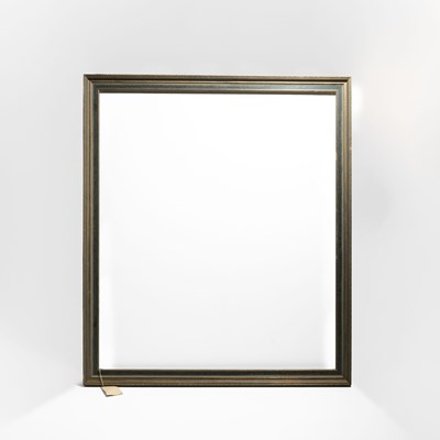 Lot 7 - Large Ebonized Wooden Frame, Late 19th / Early 20th Century