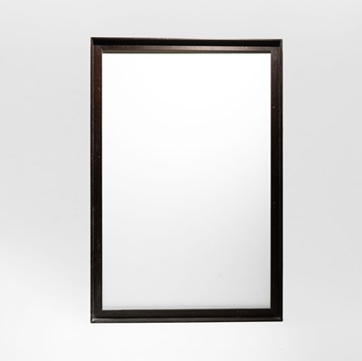 Lot 23 - Large Simple Wooden Frame with Dark Stained Finish, 20th Century