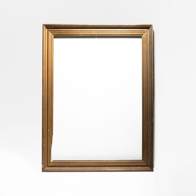 Lot 11 - Wooden Frame with Fluted Moulding, Late 19th / Early 20th Century