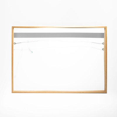 Lot 10 - Simple Wooden Frame with Natural Finish, Late 20th Century