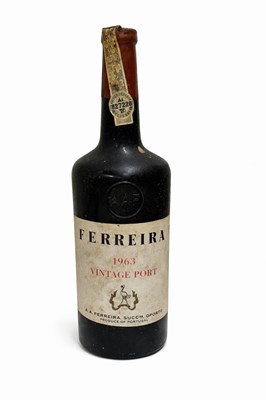 Lot 7 - Vintage Port Ferreira, 1963