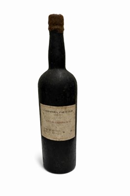 Lot 13 - An rare Generous Wine, Vinho Fino, Private Cellar, Garrafeira Particular, Harvest "Colheita" 1896