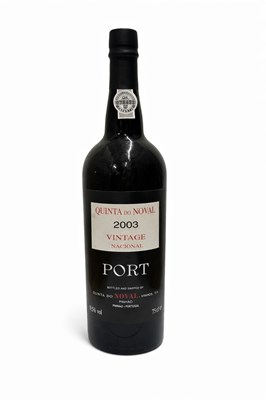 Lot 19 - An unique Vintage Port, Quinta do Noval 2003, The "Nacional" distinction
