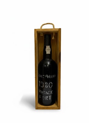 Lot 32 - 1980 Real Companhia Velha Vintage Port, premium Port Wine, single harvest