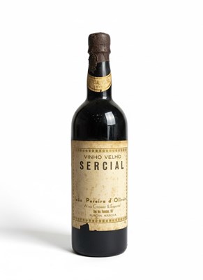 Lot 50 - An extremely rare Madeira Wine "Vinho Velho Sercial", João Perreira d'Oliveira, year 1875