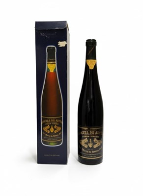 Lot 53 - Moscatel Jose Maria fonseca- torna viagem. 50cl. 18%vol. Caixa original papelao