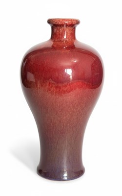 Lot 83 - A " Langyao" Meiping Porcelain Vase