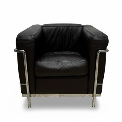 Lot 11 - LC2 Armchair, Grand Confort, Petit Modèle Designer: Le Corbusier (Charles-Édouard Jeanneret)